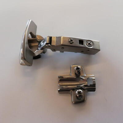 Hængsel med dæmper, komplet