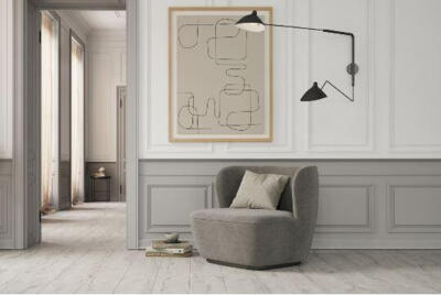 Moland Bastion Vinyl Wideplank, Støvet eg