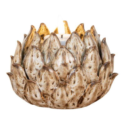 Keramisk Fyrfadsstage