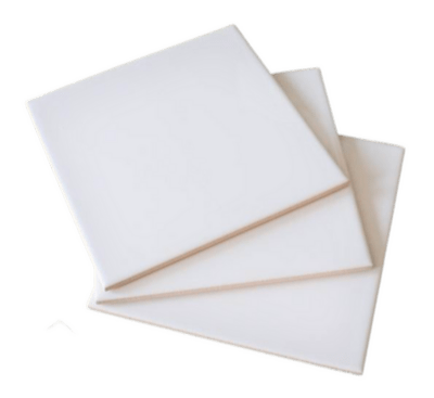 FD Objekt hvid blank vægflise 150x150 mm.