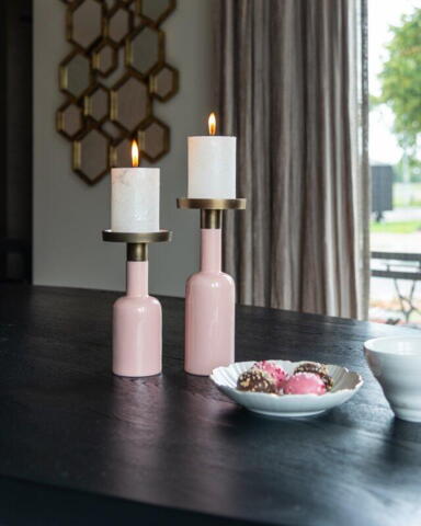 Lysestage Esra i pink, lille