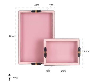 Æske Vajen, sæt af 2 stk.