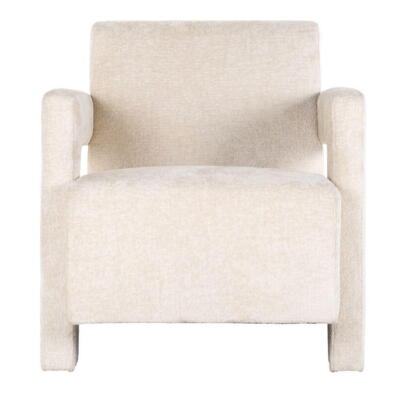 Easy lænestol Devanto hvid chenille