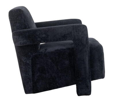 Easy lænestol Devanto sort chenille