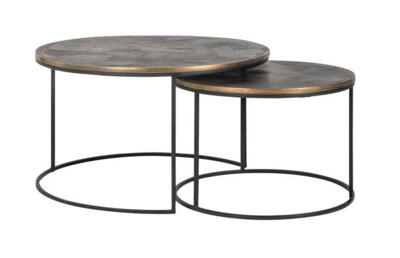 Sofabord Tulum, sæt af 2 stk.