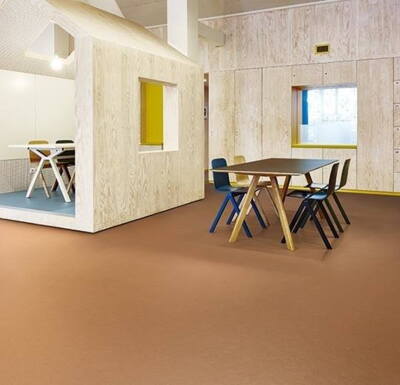 Marmoleum  Walton - Terracotta - REST 500X183 CM