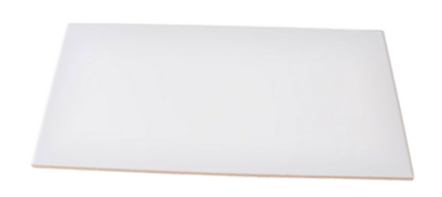 FD Objekt hvid mat vægflise 148x298 mm.