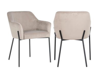 Spisebordsstol Fay, khaki, brandhæmmende