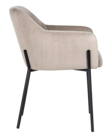 Spisebordsstol Fay, khaki, brandhæmmende