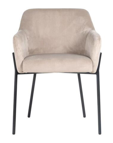 Spisebordsstol Fay, khaki, brandhæmmende