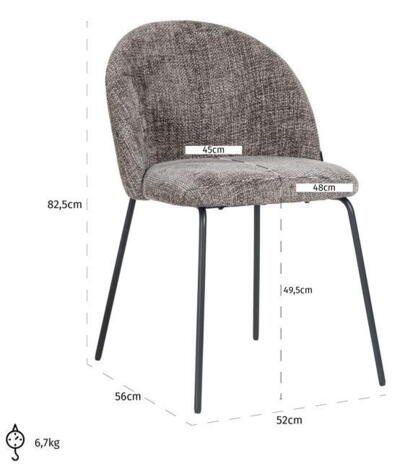 Spisebordsstol Alyssa