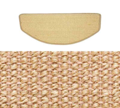 Trappeskåner SISAL 25x65 cm. Natur
