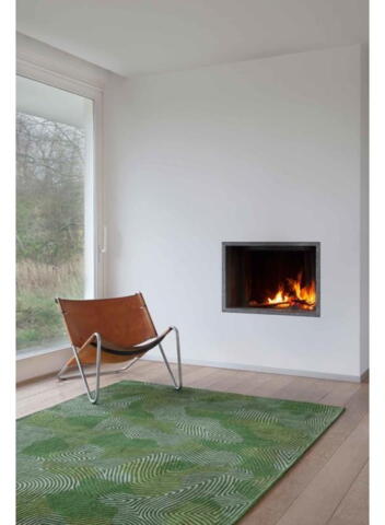 Meditation - Coral - Tropical Green