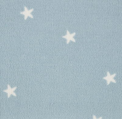 Brice gulvtæppe til børneværelset - Blå - REST 330X400 CM