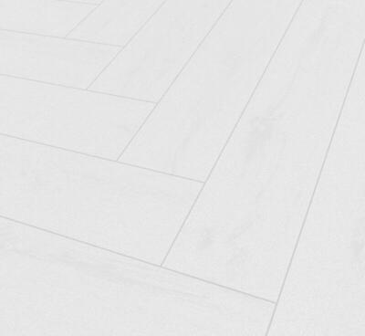 LVT vinylklik - SPC sildeben, Uni hvid D2935 