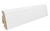 Hvidt fodpanel til parketgulv, 19 x 58 mm. (vandresistent) 