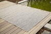 Terazza Ivory Silver/Grey - Udendørs tæppe  