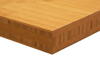 40 mm bambusplade - Plain pressed, Caramel