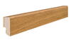 Fodpanel til trægulv, 16 x 40 mm. mat lak, uden fræsning 