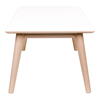 Copenhagen Sofabord, hvid og natur 