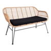 Trieste naturlig rattan Sofa