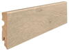Fodpanel til Laminatgulv, 15 x 80 mm. (vandresistente) 