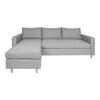 Firenze Sofa, Lys grå med træben 