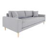 Lido 3 Personers Sofa - Sofa i lysegrå 