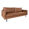 Malaga mørkebrun sofa 2.5 pers. 