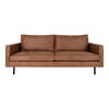 Malaga mørkebrun sofa 2.5 pers. 