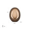 Lysestage Xemm Bronze guld, medium