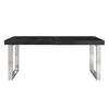Udvidelig spisebord Blackbone Silver 195 (265)