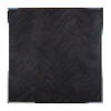 Sofabord Blackbone sølv 90x90 cm.