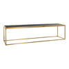 Sofabord Blackbone guld 160x40 cm.