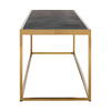 Sofabord Blackbone guld 160x40 cm.