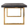 Udvideligt spisebord Blackbone Gold 195 (265)