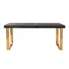 Udvideligt spisebord Blackbone Gold 195 (265)