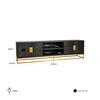 TV møbel Blackbone Gold 4-Døre 220