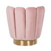 Lænestol mayfair pink fløjl / guld