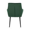 Stol Chissy grøn, fløjl