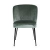 Stol Fallon Jade Velvet, sort