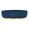 Sofa Waylon Navy Velvet + Ribben
