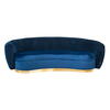 Sofa Waylon Navy Velvet + Ribben