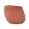 Sofa Waylon Pink Velvet + Ribben