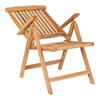 Elche Teak 5-position Stol 