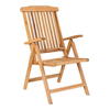 Elche Teak 5-position Stol 