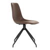 Monaco Dining Chair w. Swivel, brun