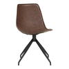 Monaco Dining Chair w. Swivel, brun