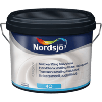 Original Træværksmaling 40 halvblank