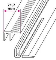 6,5-16 mm. Afslutningsprofil 